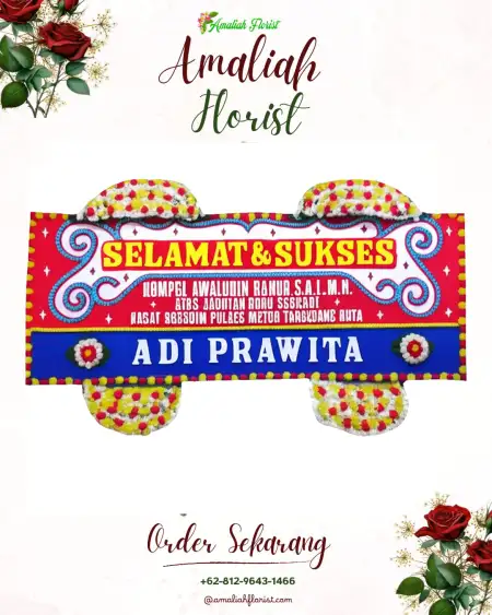 Papan Bunga Ucapan Selamat Dumoga Utara